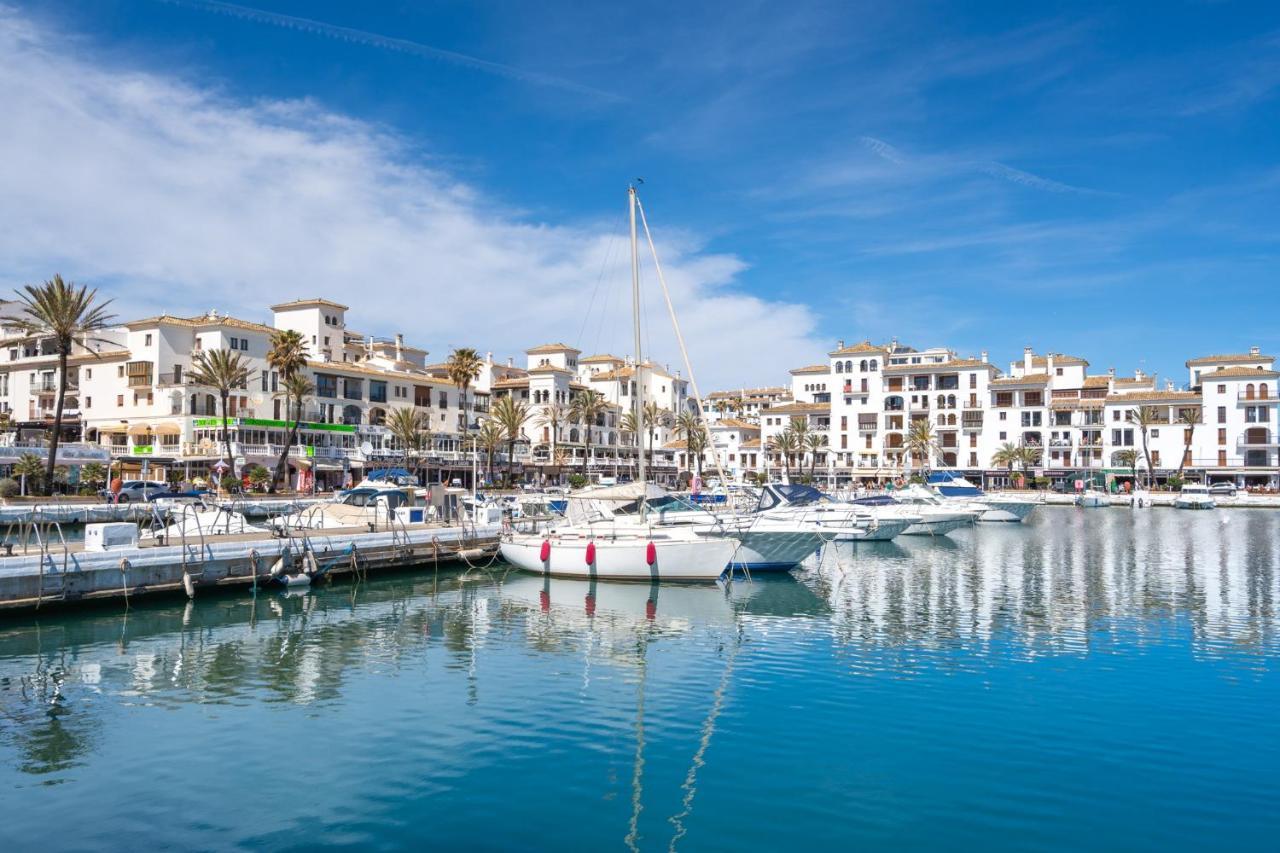 15 First Line Penthouse With Wonderful Seaview Near Duquesa Golf Manilva Andalucia Apartment Exterior photo
